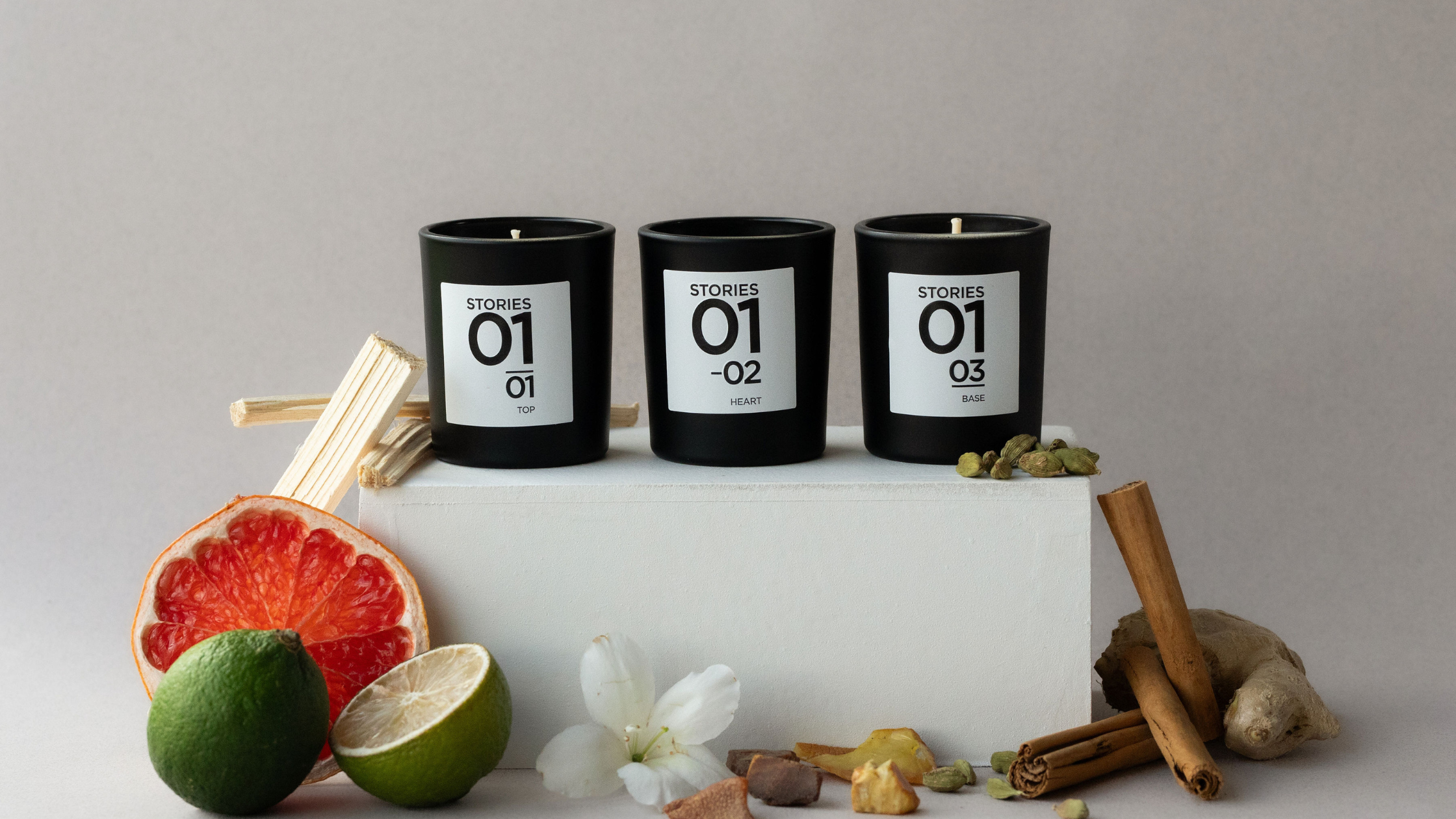 The STORIES Candle Trio: An Industry First in Luxury Candles