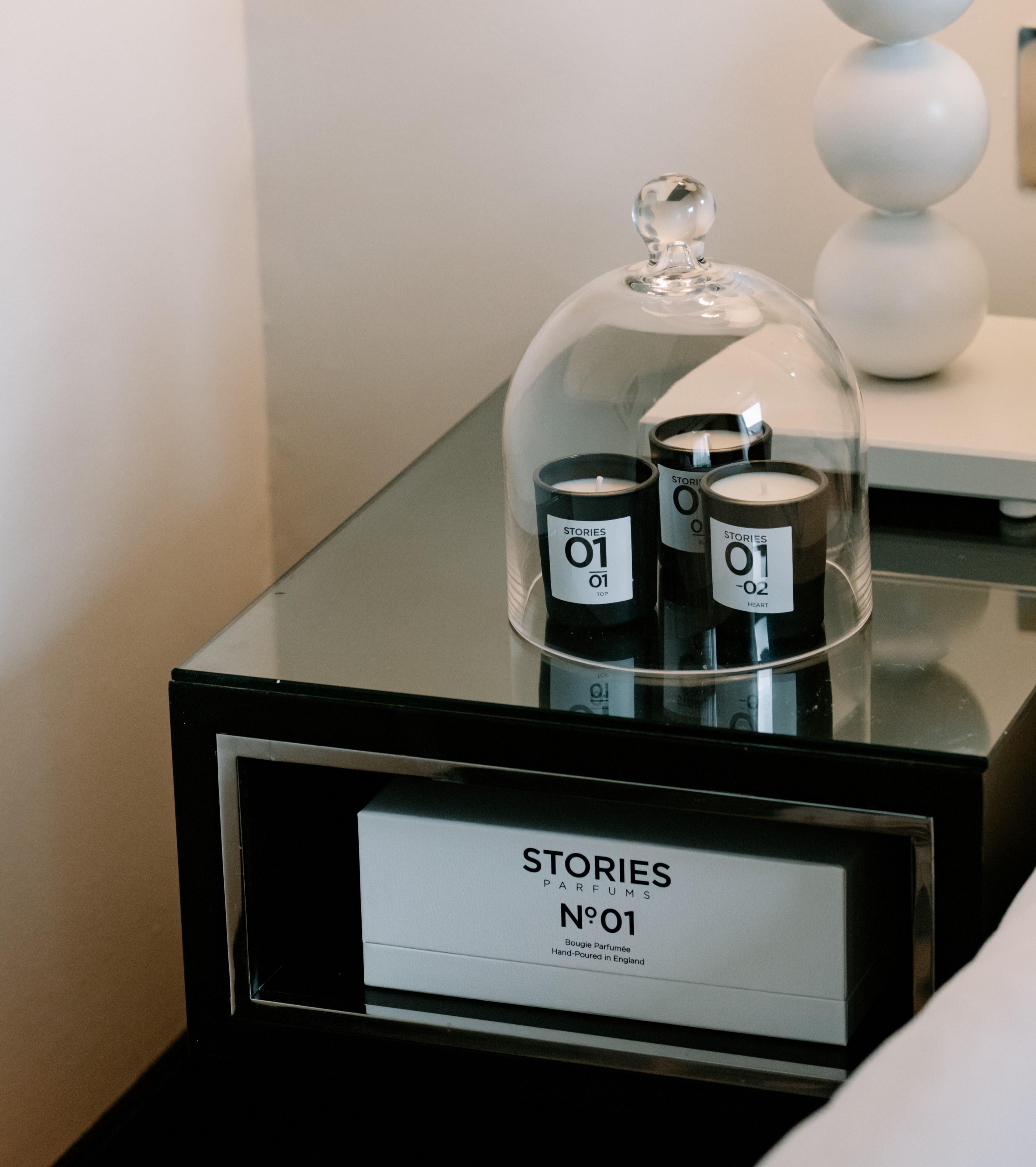 Vintage French Medium Glass Cloche Jar