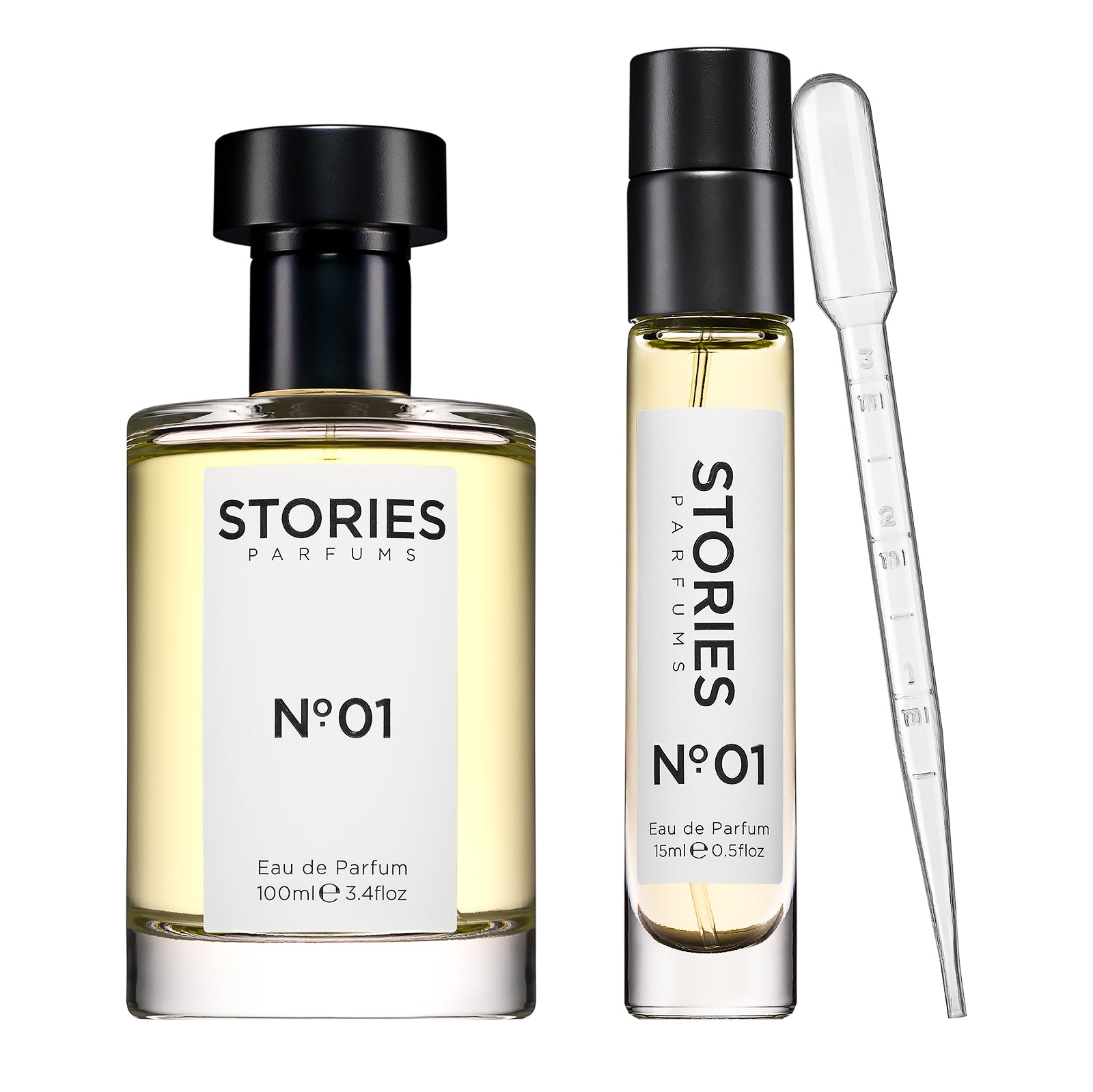 STORIES Nº.01 Eau de Parfum Contemporary Duo with Pipette