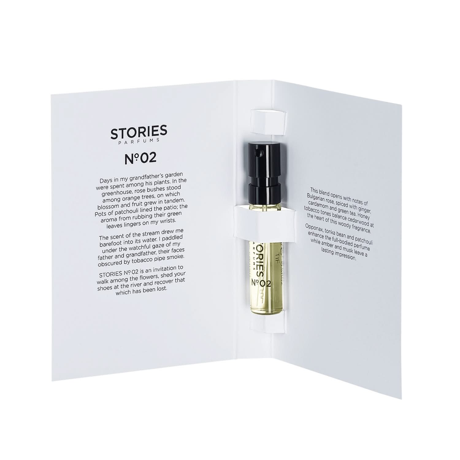 STORIES Nº.02 Eau de Parfum 1.5ml