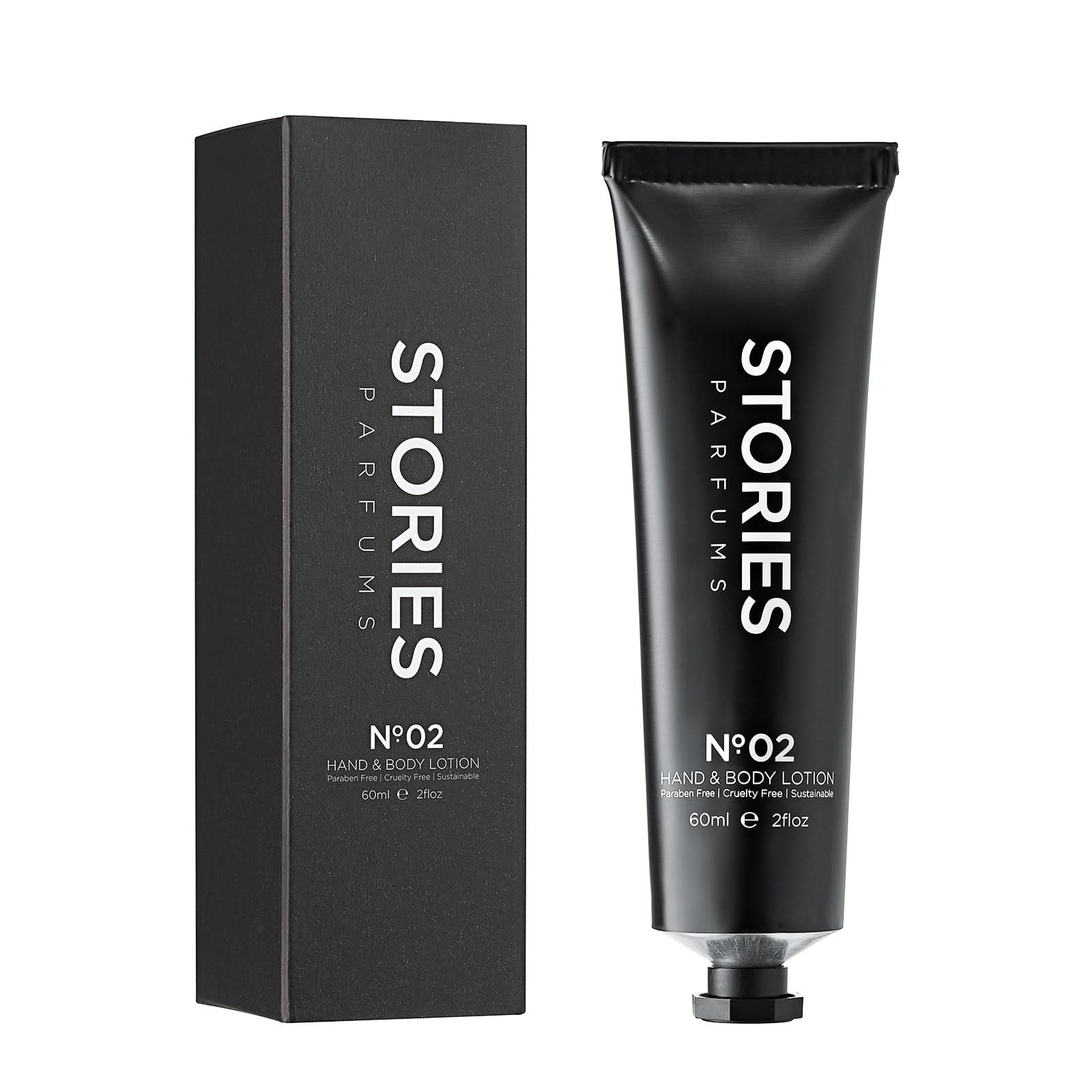 STORIES Nº.02 Hand & Body Lotion with its box