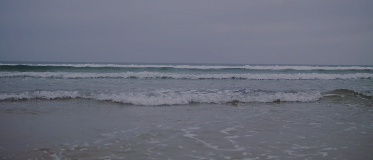 Waves breaking on the North Down coast