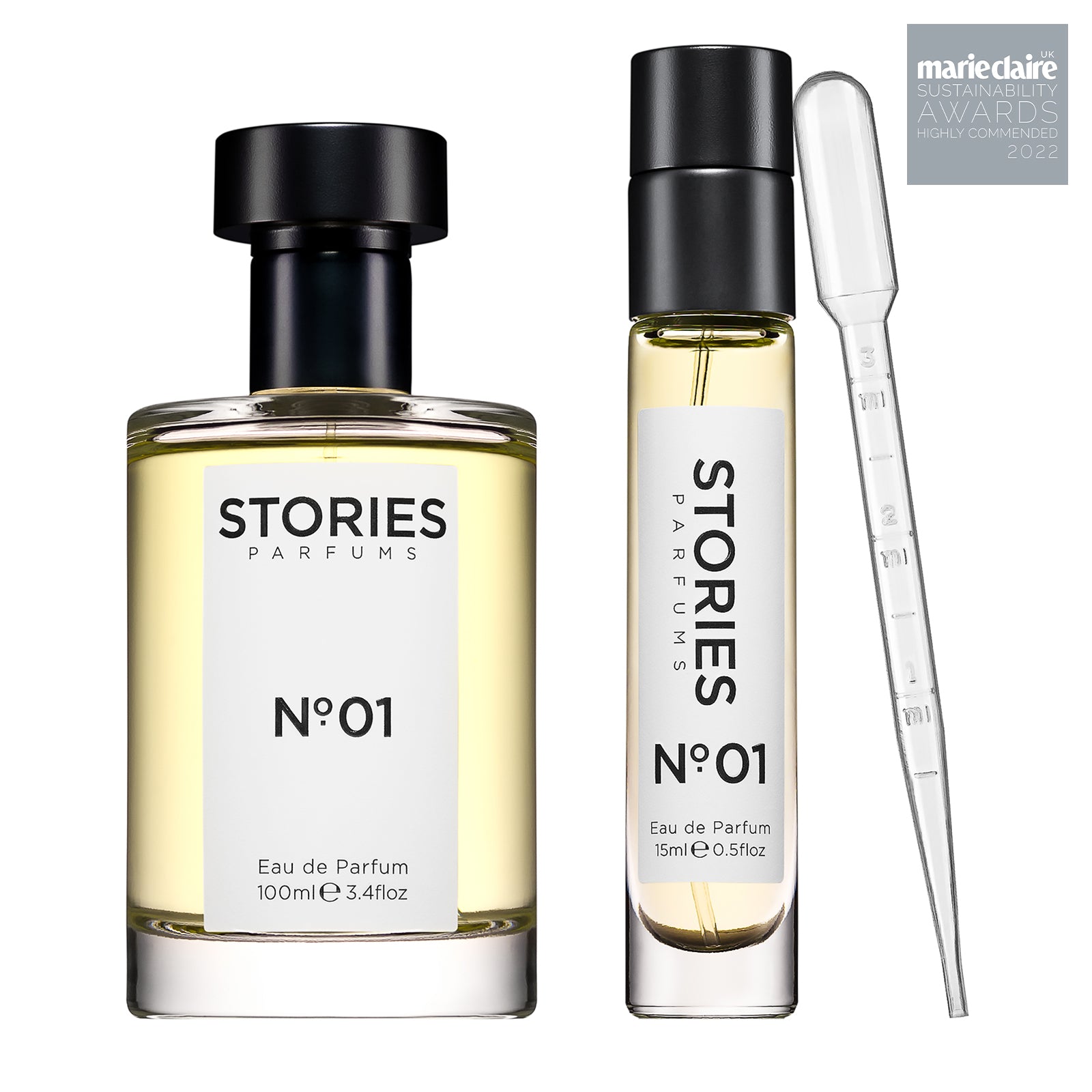 STORIES Nº.01 Eau de Parfum, The Home and Away Duo with Pipette