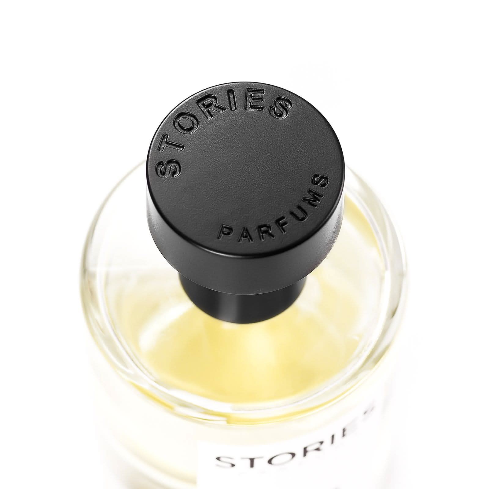 STORIES Eau de Parfum cap detail