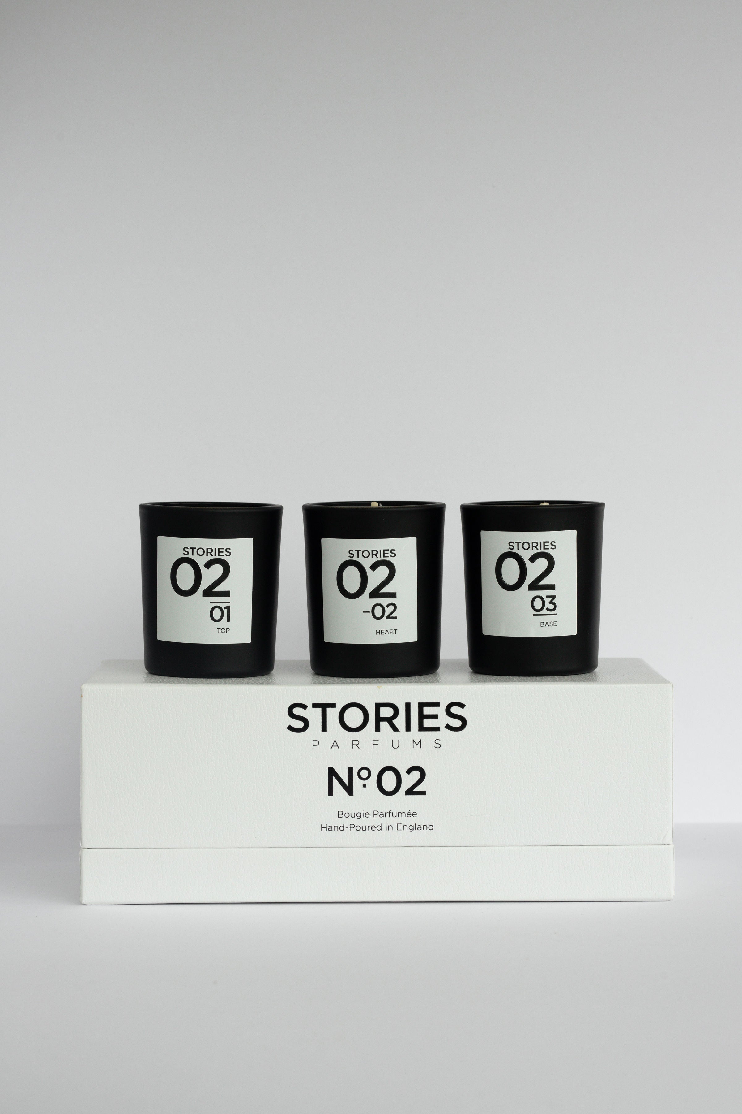 VIP ONLY STORIES N°.02 Perfumed Candle Trio | Complimentary Refills