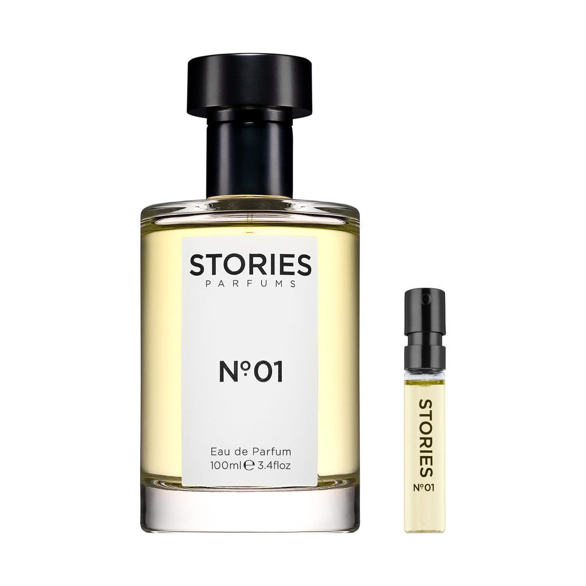 STORIES Nº.01 100ml & 2ml Sample · Try at Home
